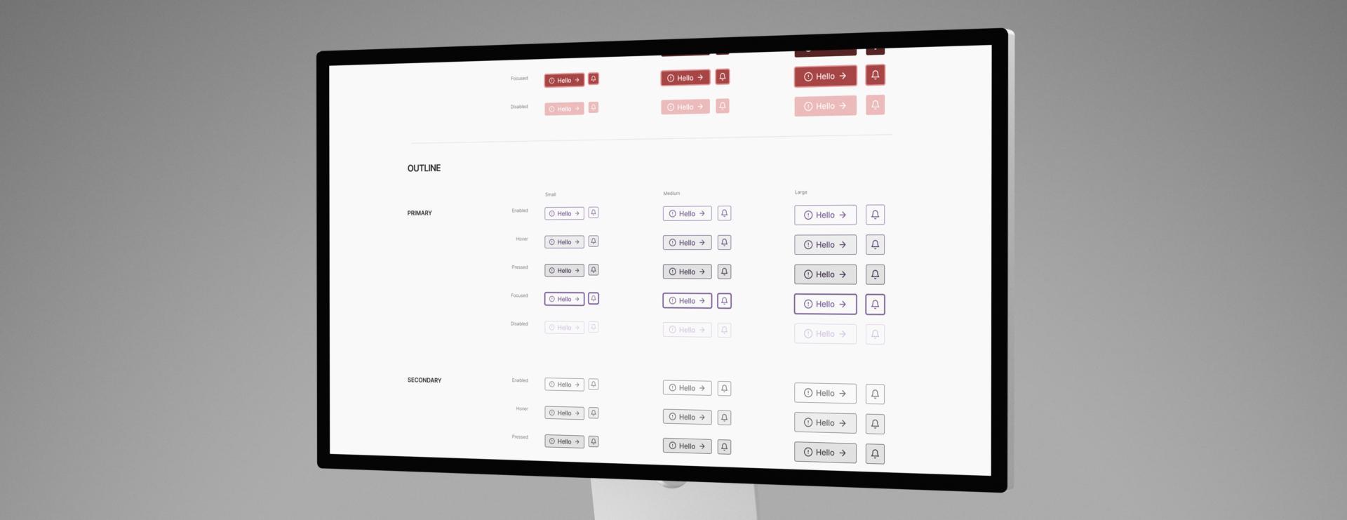 Varial Design System Mockup